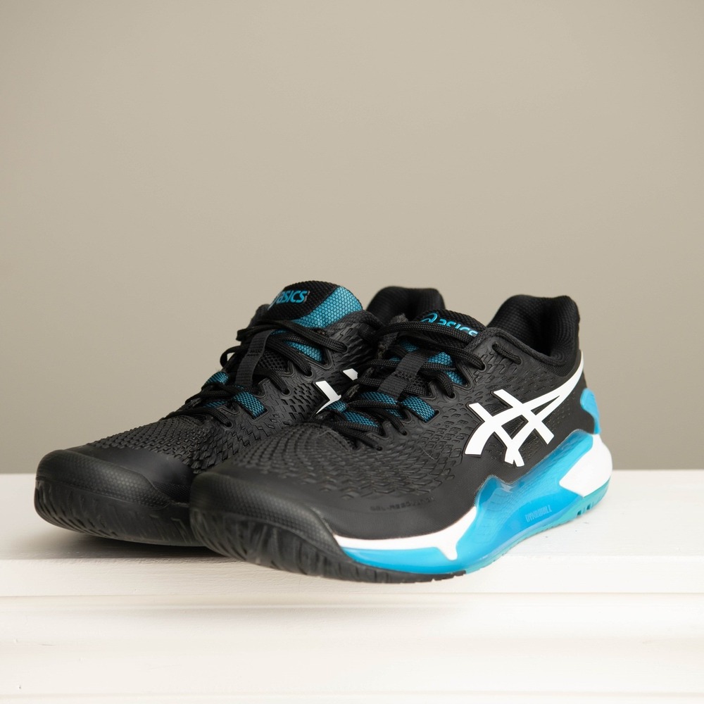 Asics Gel-Resolution 9 Sneakers Mens 9.5 Tennis Shoes Pickleball Performance Gym - Picture 2 of 8